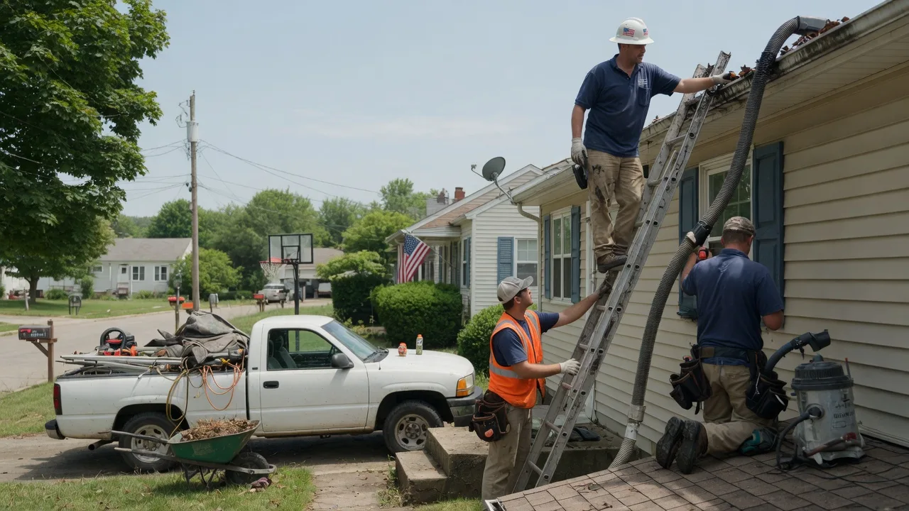 Gutter Installation in Odin, IL near me